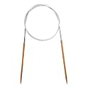 Weabetfu Bamboo Circular Knitting Needle,32-inch Length for Handmade Creative DIY and Any Weave Yarn Projects,US Size 4(3.5mm)