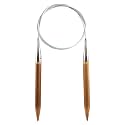 Weabetfu Bamboo Circular Knitting Needle,32-inch Length for Handmade Creative DIY and Any Weave Yarn Projects,US Size 13(9mm)