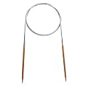 Weabetfu Bamboo Circular Knitting Needle,32-inch Length for Handmade Creative DIY and Any Weave Yarn Projects,US Size 6(4mm)