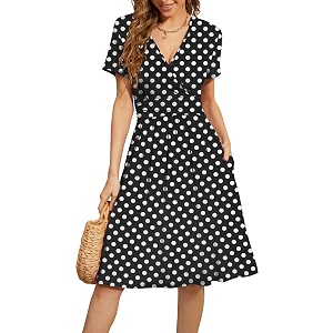 WEACZZY Womens Summer Short Sleeve Casual Dresses