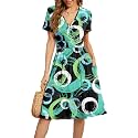 WEACZZY Women39s Summer Short Sleeve Casual Dresses