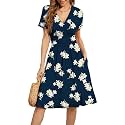 WEACZZY Women39s Summer Short Sleeve Casual Dresses