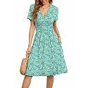 WEACZZY Women39s Summer Short Sleeve Casual Dresses