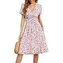 WEACZZY Women39s Summer Short Sleeve Casual Dresses