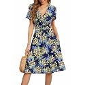 WEACZZY Women39s Summer Short Sleeve Casual Dresses