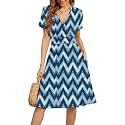 WEACZZY Women39s Summer Short Sleeve Casual Dresses