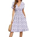 WEACZZY Women39s Summer Short Sleeve Casual Dresses