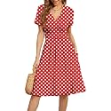 WEACZZY Women39s Summer Short Sleeve Casual Dresses