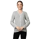 Wear lusso Women39s Woolen V-Neck Buttoned Full