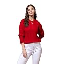 Wear lusso Womens Woolen Cable Knit Pullover