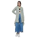 Wear lusso Womens Woolen V-Neck Open Front