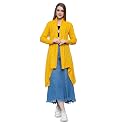Wear lusso Womens Woolen V-Neck Open Front