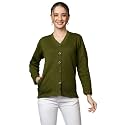Wear lusso Women Woolen V Neck Casual