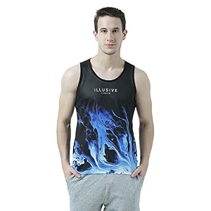 wear your mind Black Vest for Men