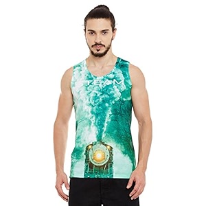 wear your mind Mens Printed Vest
