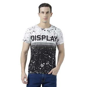 wear your mind Mens Printed Regular Fit