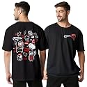Wear Your Opinion Back Printed Oversize Tshirt