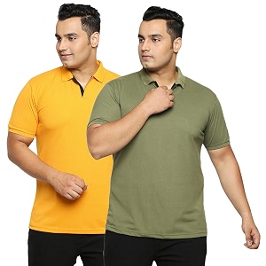 Wear Your Opinion Mens Plus Size Half