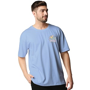 Wear Your Opinion Mens Back Print Oversized