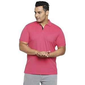 Wear Your Opinion Mens Plus Size Polo