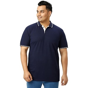 Wear Your Opinion Mens Plus Size Tipped