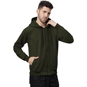 Wear Your Opinion Mens Zipper Hoodie Sweatshirt