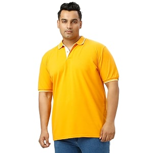 Wear Your Opinion Mens Plus Size Tipped