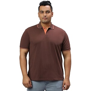 Wear Your Opinion Mens Plus Size Tipped