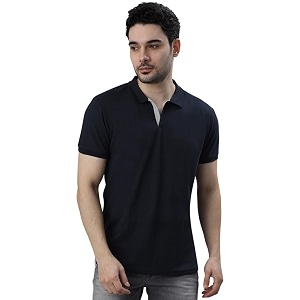 Wear Your Opinion Solid Cotton Rich Polo