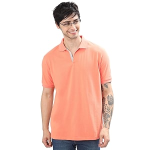 Wear Your Opinion Solid Cotton Rich Polo