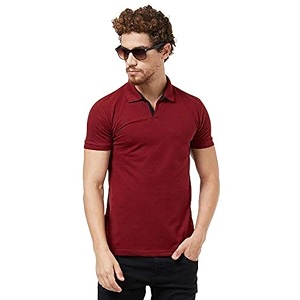 Wear Your Opinion Solid Cotton Rich Polo