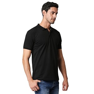 Wear Your Opinion Solid Cotton Rich Polo