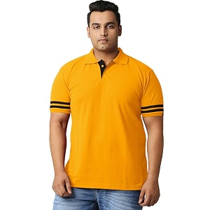 Wear Your Opinion Solid Cotton Rich Polo