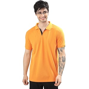 Wear Your Opinion Solid Cotton Rich Polo