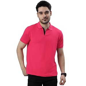 Wear Your Opinion Solid Cotton Rich Polo