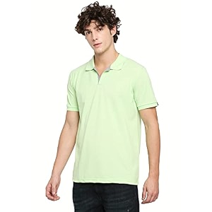 Wear Your Opinion Solid Cotton Rich Polo