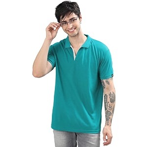 Wear Your Opinion Solid Cotton Rich Polo