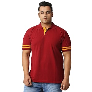 Wear Your Opinion Solid Cotton Rich Polo
