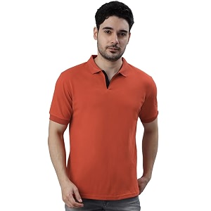Wear Your Opinion Solid Cotton Rich Polo