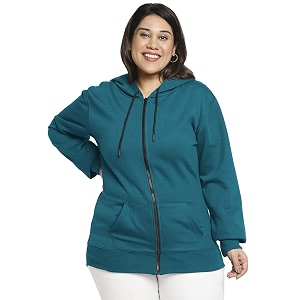 Wear Your Opinion Womens Plus Size Fleece