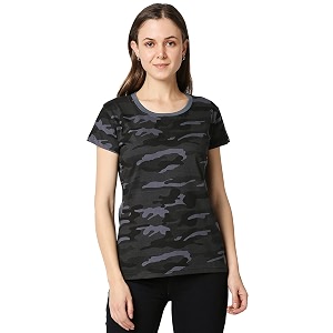 Wear Your Opinion Womens Camouflage Army Military