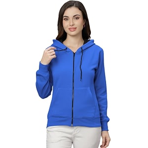 Wear Your Opinion Womens Fleece Zipper Hoodie