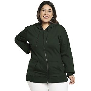 Wear Your Opinion Womens Plus Size Fleece