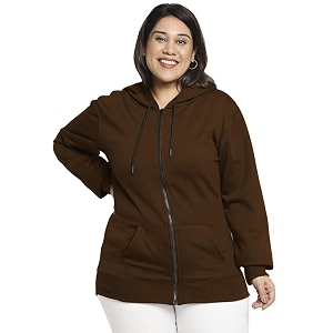 Wear Your Opinion Womens Plus Size Fleece