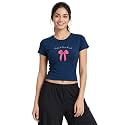 Wear Your Opinion Women's Fitted Top Summer Printed Tshirt Cuddle Baby Tees Short Sleeve 220 GSM Soft Fabric