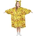 Wearable Blankets for Kids, Soft Warm Cozy Oversized Blanket Hoodie, Gifts 3-14 Y Boys Girls Teens with Pocket
