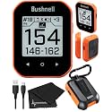Bushnell Phantom 3 Slope GPS Golf Orange with Slope Technology, Touchscreen, Magnetic Cart Mount with Towel Bundle
