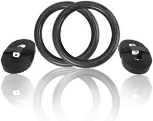 Wearslim Gymnastic Rings1000 lbs Capacity14.5ft Adjustable Buckle