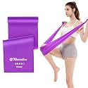 Wearslim® Professional Resistance Loop Bands for Legs and Butt | Elastic Exercise Band Set for Women | Best Resistant Workout Loops for Booty, Glute, Leg &amp; Thigh Exercising (1.5 Meter Purple)
