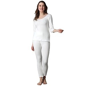 Wearslim Womens Cotton Quilted Winter Lightweight Thermal